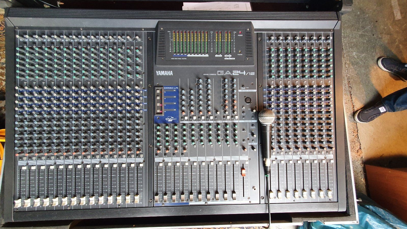 希少・動作品】YAMAHA ヤマハ GA24/12 アナログミキサー 24ch 中古音響